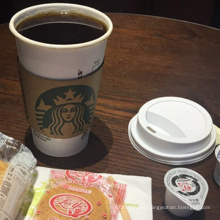 Disposable Coffee Paper Cup with Lid